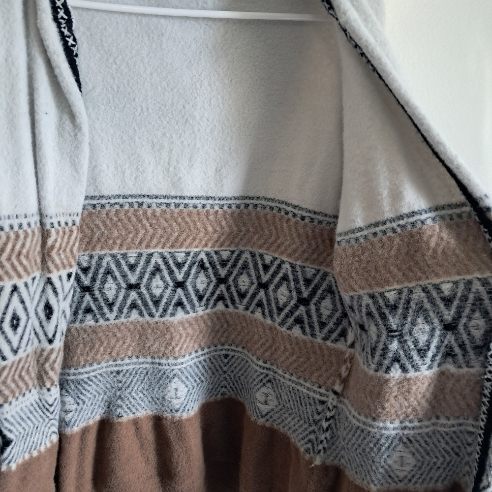 Autumn Skye Multi Color Hoodie Sweater Cardigan Size XL - Picture 9 of 10